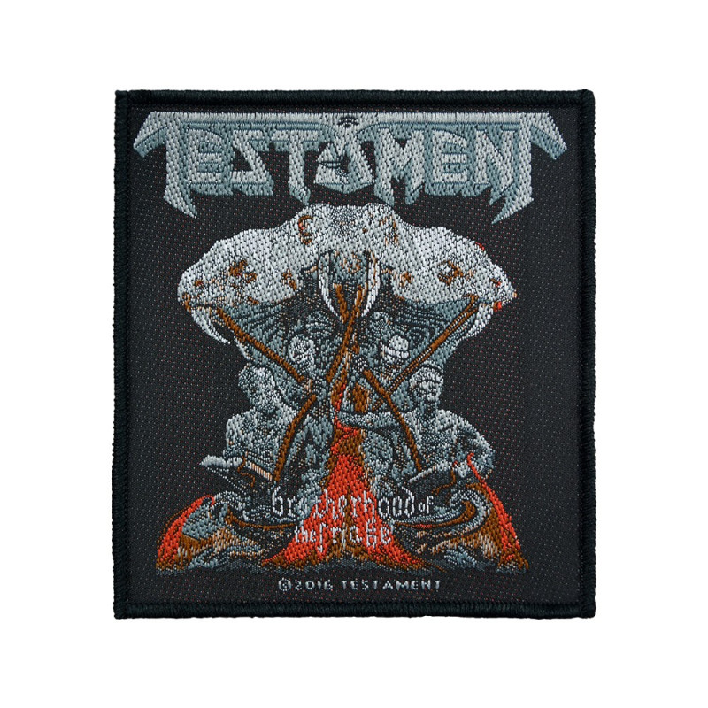 Image du Patch Testament - Brotherhood Of The Snake www.Casimor.com 