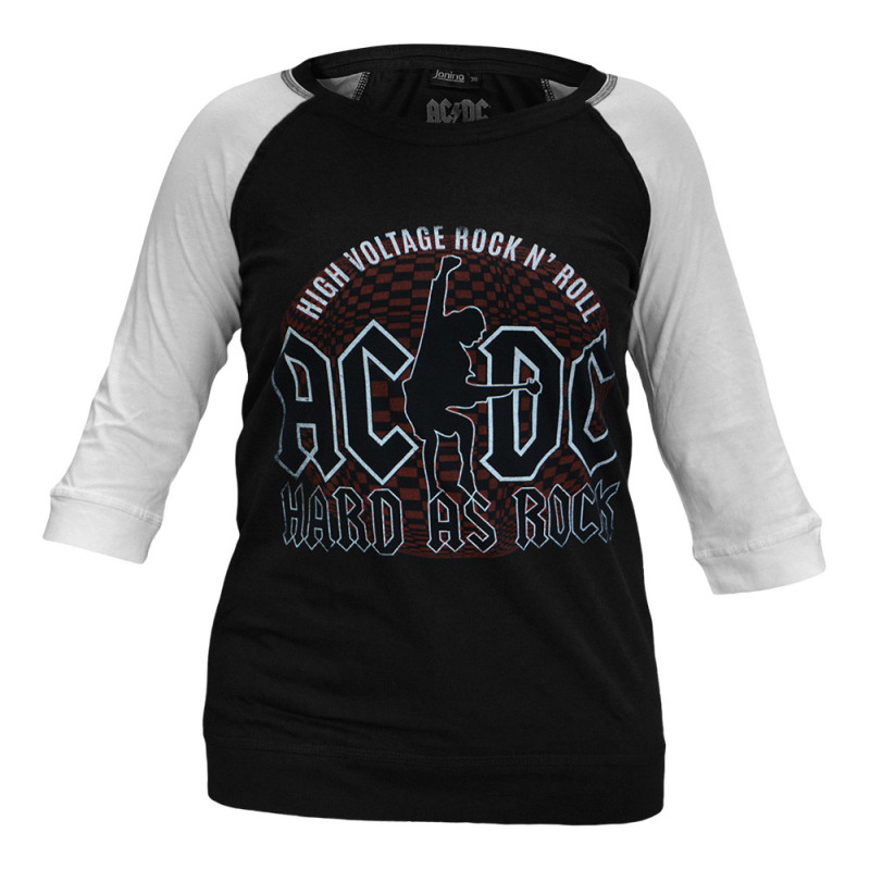Image du T-shirt Femme AC/DC - Hard As Rock www.Casimor.com 