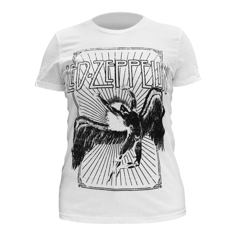 Image du T-shirt Femme Led Zeppelin - Icarus Bust www.Casimor.com 