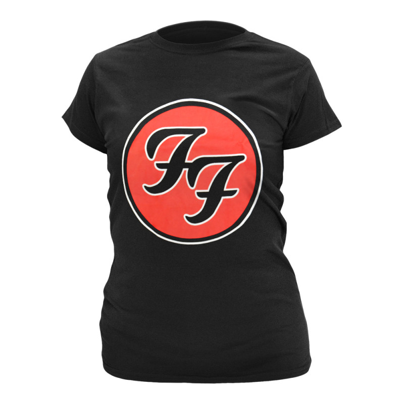 Image du T-shirt Femme Foo Fighters - FF Logo www.Casimor.com 