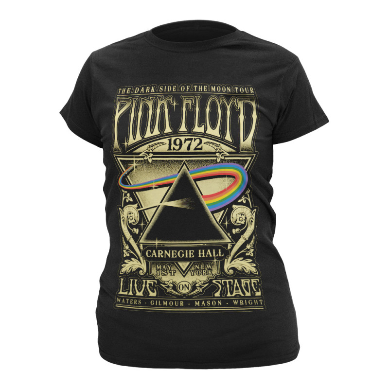 Image du T-shirt Femme Pink Floyd - Carnegie Hall Poster www.Casimor.com 