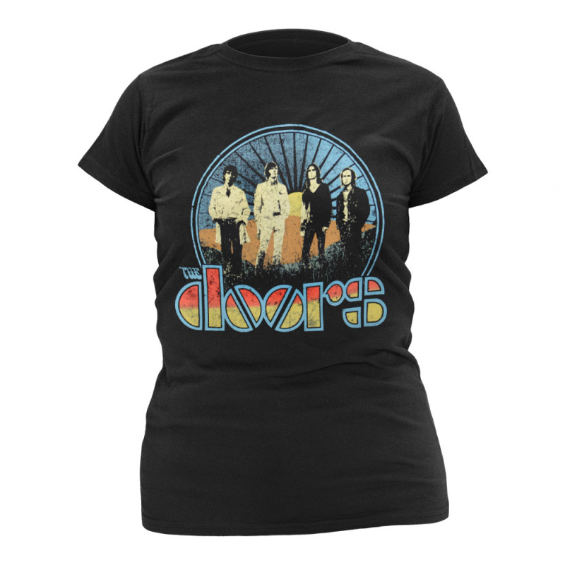 Image du T-shirt Femme The Doors - Vintage Field www.Casimor.com 