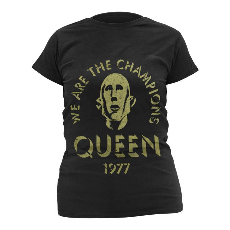 Image du T-shirt Femme Queen - We Are The Champions www.Casimor.com 