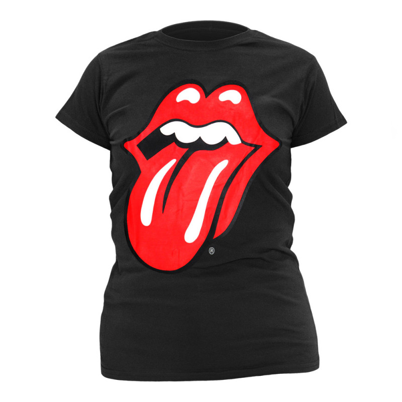 Image du T-shirt Femme The Rolling Stones - Classic Tongue www.Casimor.com 