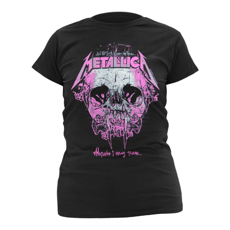 Image du T-shirt Femme Metallica - Wherever I May Roam www.Casimor.com 