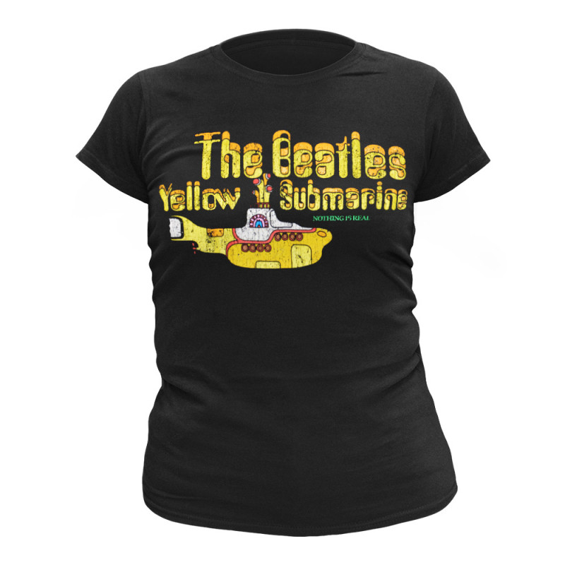 Image du T-shirt Femme The Beatles - Nothing Is Real www.Casimor.com 