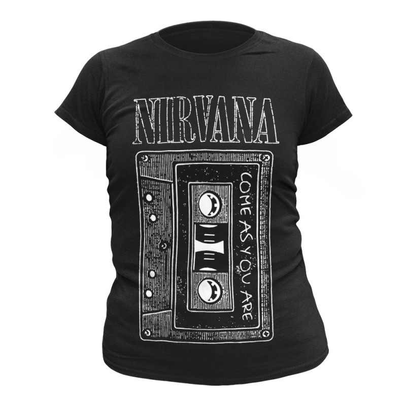 Image du T-shirt Femme Nirvana - As You Are Tape www.Casimor.com 