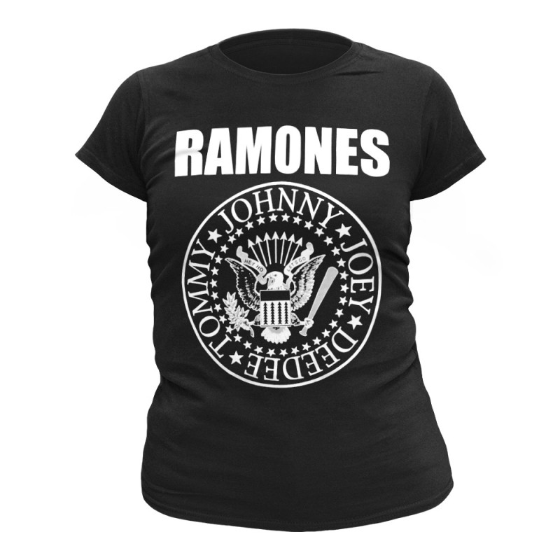 Image du T-shirt Femme Ramones - Seal www.Casimor.com 