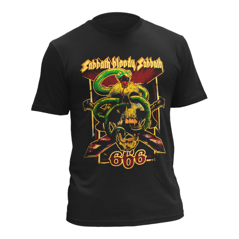 Image du T-shirt Homme Black Sabbath - Bloody Sabbath 666 www.Casimor.com 
