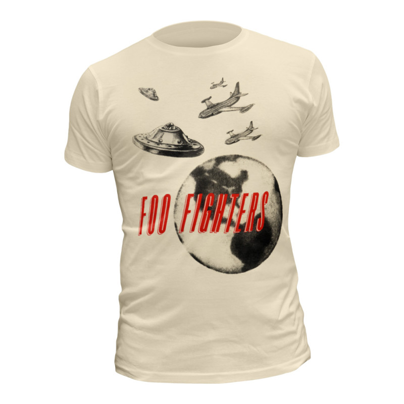 Image du T-shirt Homme Foo Fighters - UFO Planes www.Casimor.com 