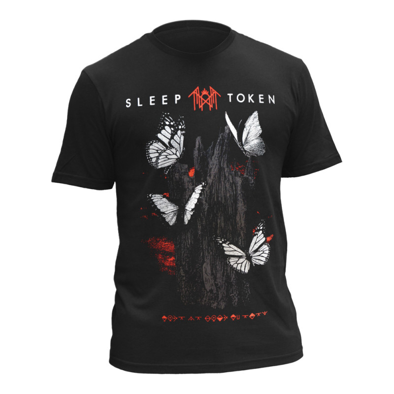 Image du T-shirt Homme Sleep Token - Butterflies www.Casimor.com 
