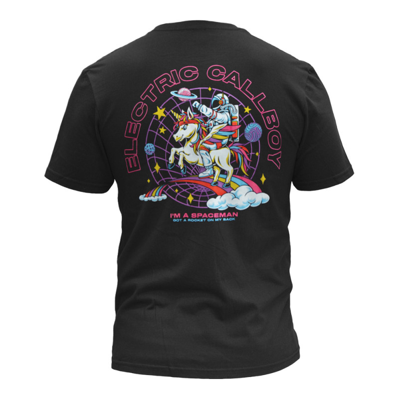 Image du T-shirt Homme Electric Callboy - Spaceman Unicorn www.Casimor.com 
