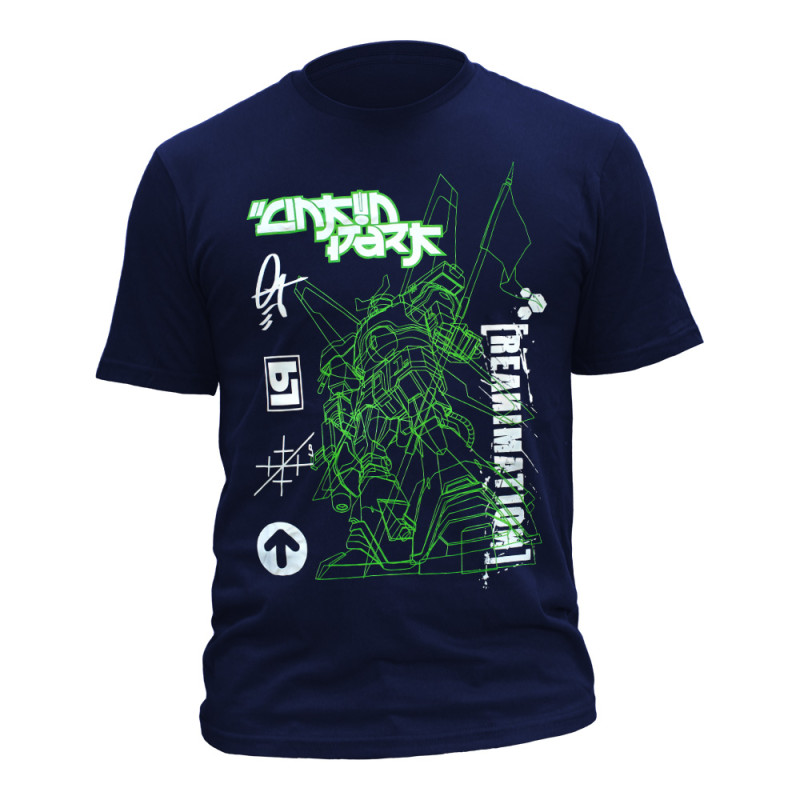 Image du T-shirt Homme Linkin Park - Reanimation Robot Sketch www.Casimor.com 