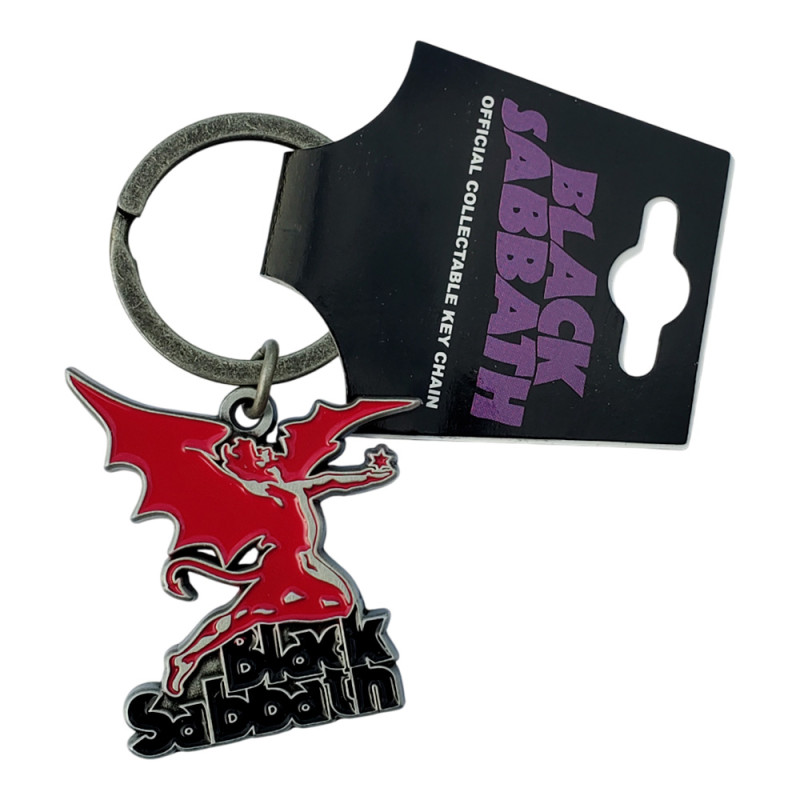 Image du Porte-Clé Black Sabbath - Logo And Daemon www.Casimor.com 