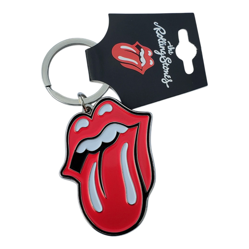 Image du Porte-Clé Rolling Stones - Classic Tongue Metal www.Casimor.com 