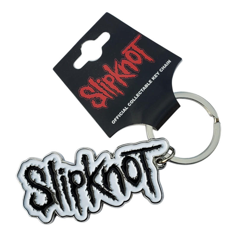 Image du Porte-Clé Slipknot - White Logo www.Casimor.com 