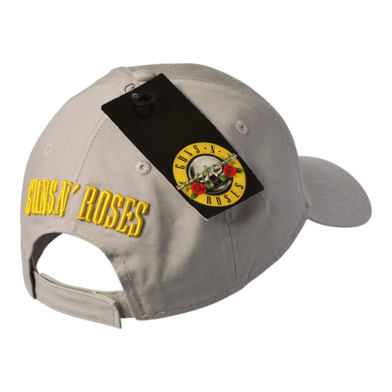Image de la Casquette Guns N' Roses - Circle Logo Grey www.Casimor.com