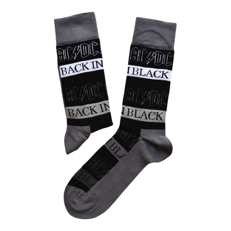 Image du Chaussettes AC/DC - Back In Black www.Casimor.com 