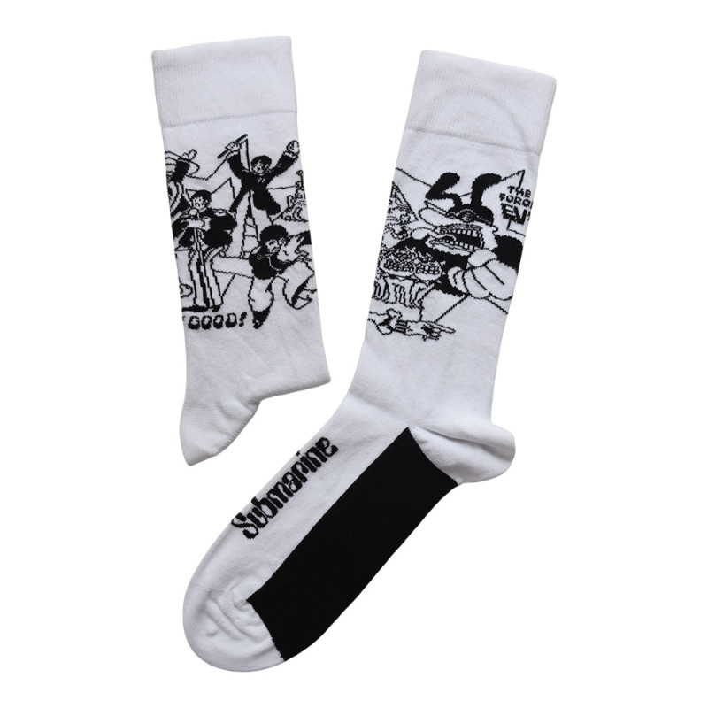 Image du Chaussettes The Beatles - Good V Evil www.Casimor.com 