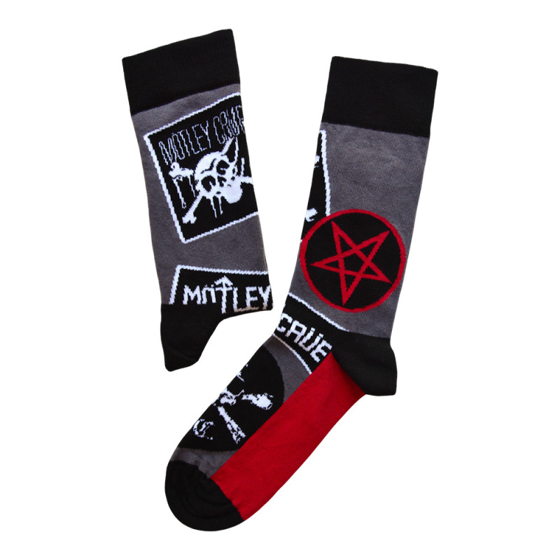 Image du Chaussettes Mötley Crüe - Logos www.Casimor.com 