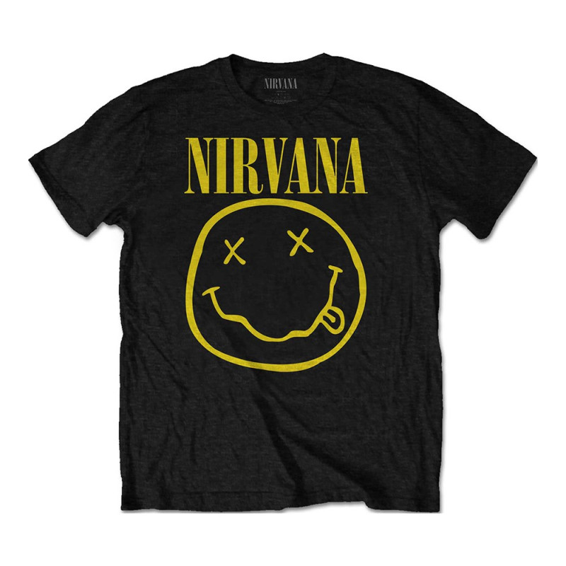 Image du T-shirt Enfant Nirvana - Yellow Happy Face www.Casimor.com 