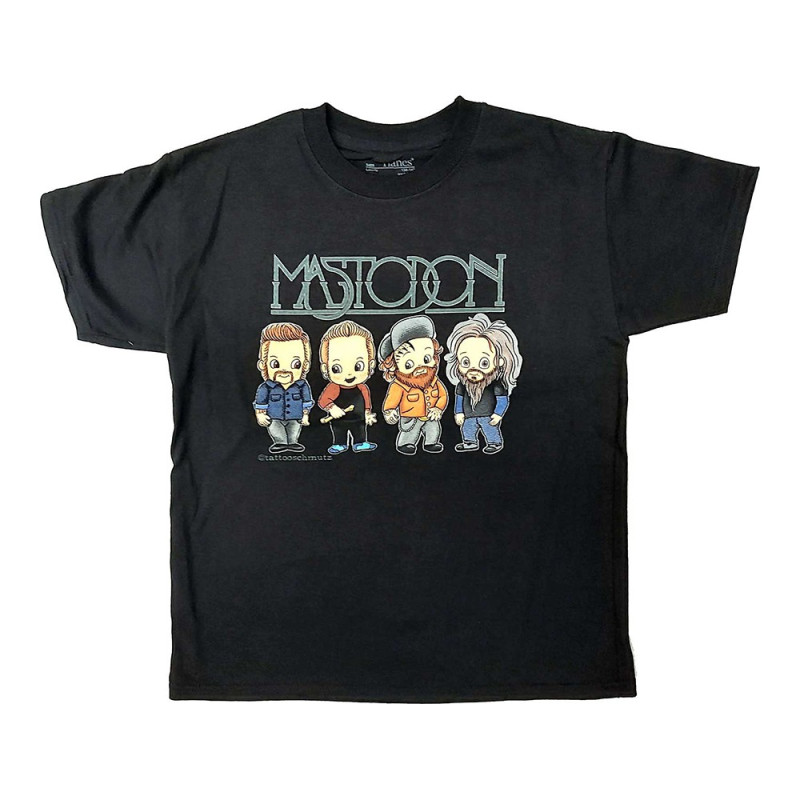 Image du T-shirt Enfant Mastodon - Band Character www.Casimor.com 