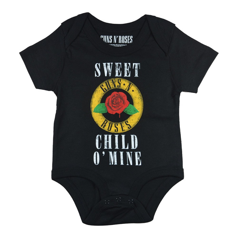 Image du Body Bébé Guns N\' Roses - Child O\' Mine Rose www.Casimor.com 