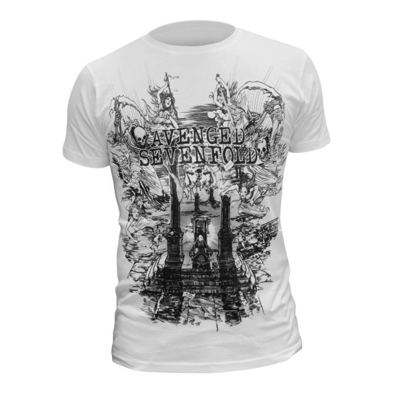 Image du T-shirt Homme Avenged Sevenfold - Land Of Cain www.Casimor.com 
