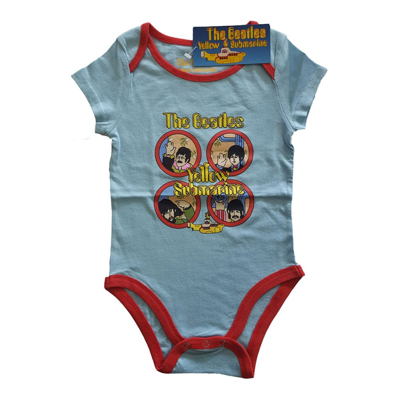 Image du Body Bébé The Beatles - Yellow Submarine Portholes www.Casimor.com 