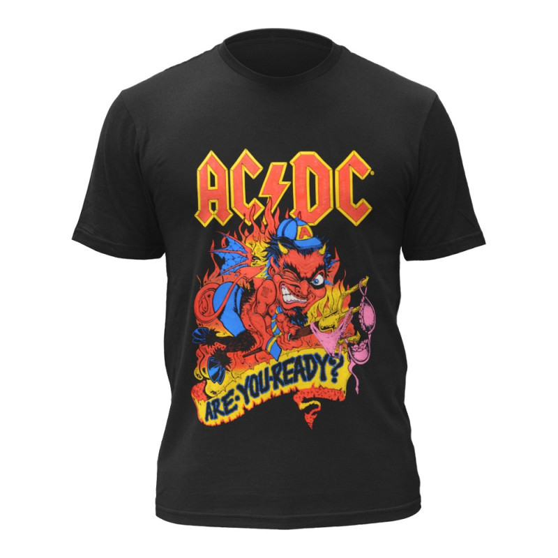 Image du T-shirt Homme AC/DC - Are You Ready? www.Casimor.com 