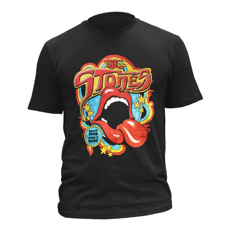 Image du T-shirt Homme The Rolling Stones - Retro 70s Vibe www.Casimor.com 