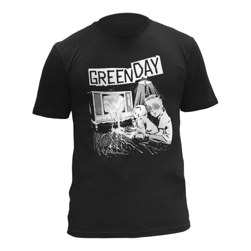 Image du T-shirt Homme Green Day - TV Wasteland www.Casimor.com 