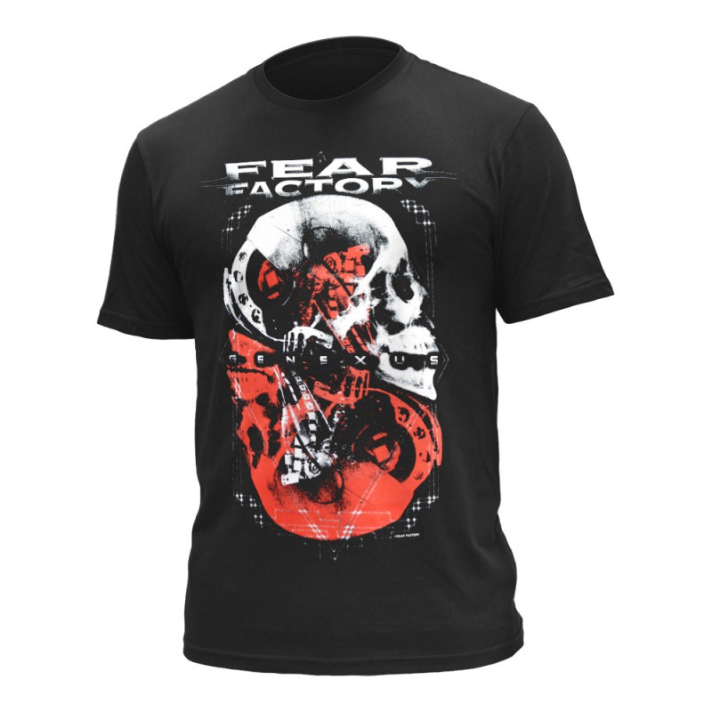 Image du T-shirt Homme Fear Factory - Genexus Skull Poster www.Casimor.com 